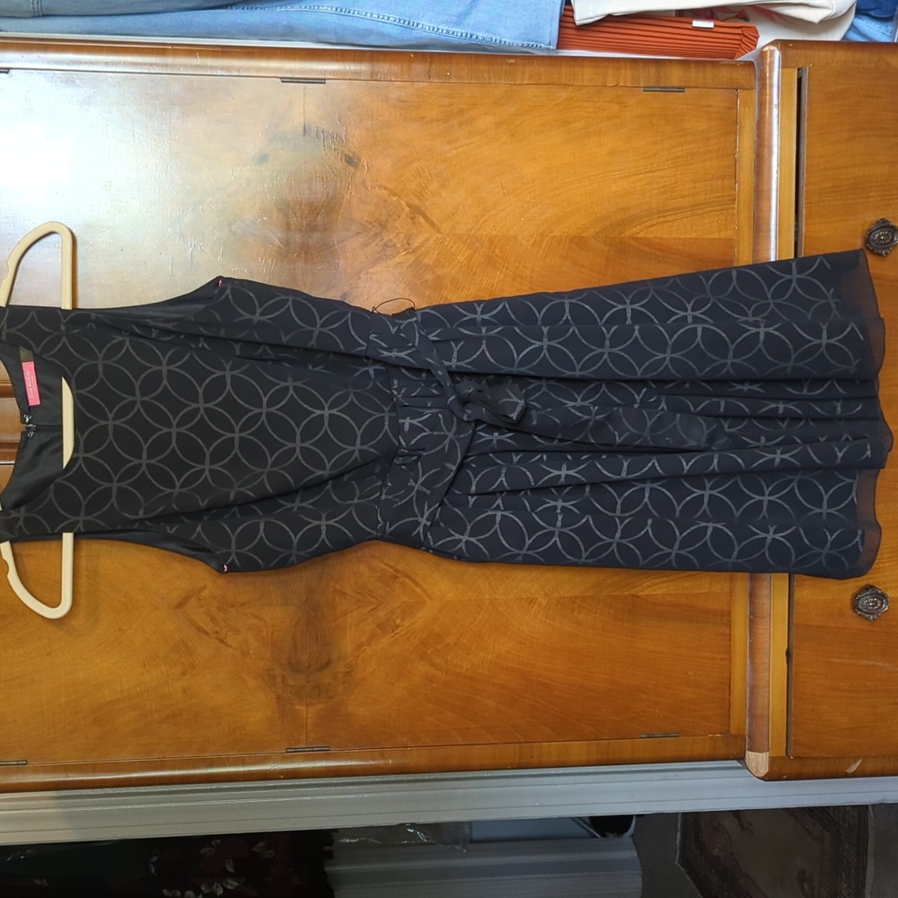 ISSAC MIZRAHI NEW YORK SLEEVELESS FIT & FLARE DRESS SIZE 12